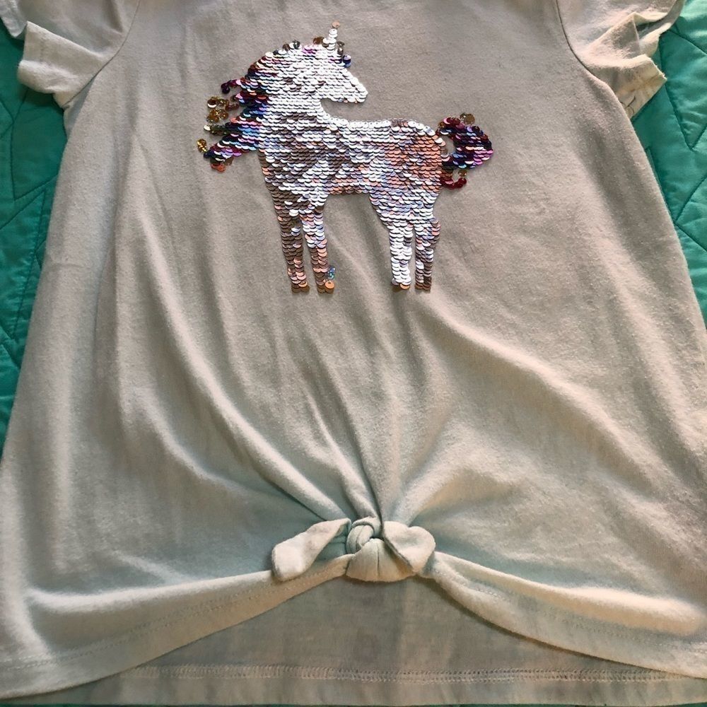Cat & Jack Girl’s Unicorn Short-sleeve Tops Set - Picture 10 of 15